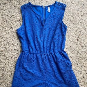 Blue Romper